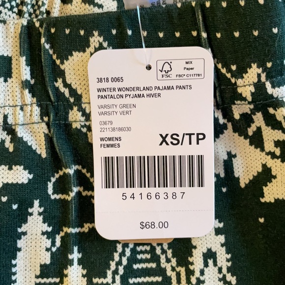 Roots women’s winter wonderland Panama top and pants - Picture 6 of 6